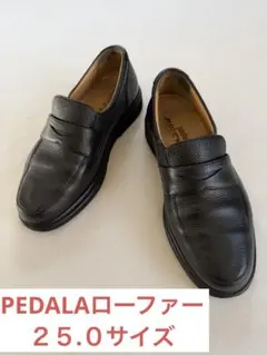 ２５.０　pedala ペダラ ローファー ブラック