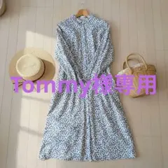 完売人気商品 Samansa Mos2 後リボンシャツワンピ 【定価8690】