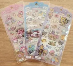 【新品未開封】サンリオ キャラクターズ シール 3点セット 正規品