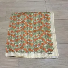 【新品】renoma 花柄 大判 ハンカチ