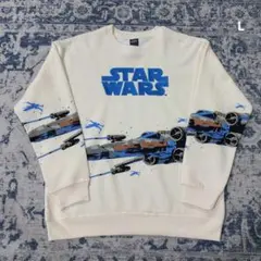 映画『スター ウォーズ』STAR WARS 刺繍 トレーナー スウェット L