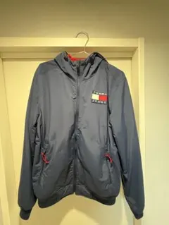 フード付きジャケット ネイビー