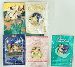 【未開封】ディズニー 非売品 ピン ☆ ミッキー ミニー 5点セット