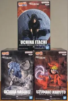 Memorable Saga ナルト サスケ イタチ フィギュア 3体セット