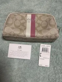 （アメリカ購入）未使用・自宅保管　COACH ポーチのサムネイル