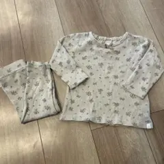 テータデート　80cm 花柄パジャマ