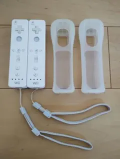 Wiiリモコン 2個セット 透明カバー付き