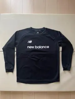 New Balance ブラック 長袖 ボンディングトップ　防風　150cm