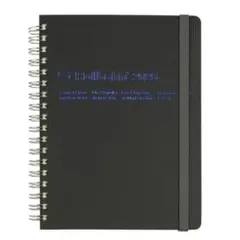 Rollbahn ロルバーンダイアリー Lブラック 2026