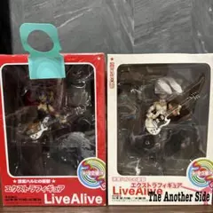 涼宮ハルヒの憂鬱 エクストラフィギュア LiveAlive 2種 未開封 長門