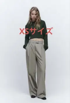 【1週間だけ出品します】ZARA フルレングス　フレアパンツ