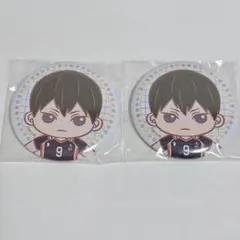 【値下げ】ハイキュー！！　影山飛雄　セガラッキーくじ　缶バッジ