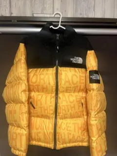 THE NORTH FACE ヌプシダウンジャケット 韓国限定L イエロー/黒