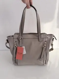 FIRANO ベージュ バッグ 中型