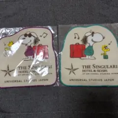 【限定】スヌーピーハンドタオル ユニバーサルスタジオジャパン　2枚セット