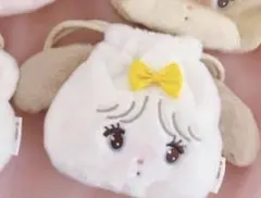 スフレ　mikko characters ミッコキャラクターズ　フェイス巾着