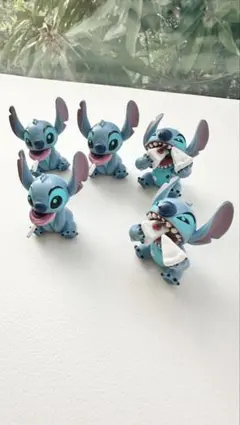 スティッチ もぐもぐFig ★ キャンディ& ケーキ 大好き5つ