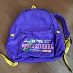 【90s vintage】Prince Tennis Team リュック 紫のサムネイル
