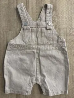 koko ベージュ オーバーオール　S 韓国子供服　サロペット