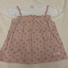 Natural Alamode キッズ チュニック 100cm 花柄