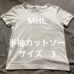 MHL. MARGARET HOWELL ポケットTシャツ ホワイト IIIのサムネイル