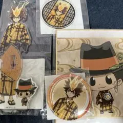 家庭教師ヒットマンREBORN フクヤくじ アクリルスタンド 缶バッジ 沢田綱吉