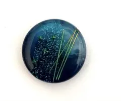 青と緑の星型レジン　ヘアゴム　ブローチ　キーホルダー　その他