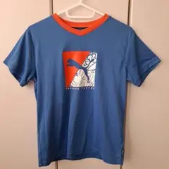 PUMA グラフィックTシャツ 青 150cm☆お値下げしました