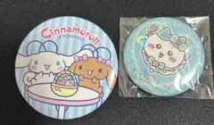 シナモロール ちいかわ 缶バッジ