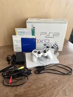 プレイステーション2 SCPH75000 セラミックホワイト