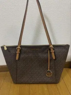MICHAEL KORS ブラウン トートバッグ