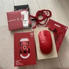 pulsar X2 V2mini レッド マウス 本体