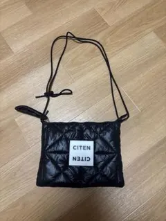 CITEN パデッドサコッシュ ショルダーバッグ キルティング