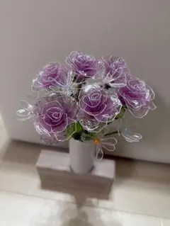 アメリカンフラワー アレンジメント バラユリ プレゼントにも 2025年