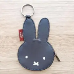 ミッフィー　グレー　コインケース