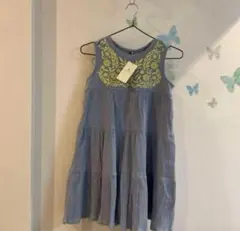 2【135】ユナイテッドアローズ グリーンレーベルリラクシングのキッズワンピース