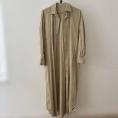 ユアーズ　リネンロングシャツワンピースのサムネイル