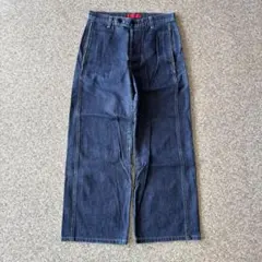 【300円オークション】90s SUPER HAKKA デニムパンツ 極太 美品のサムネイル