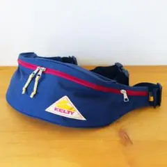 KELTY ケルティ ミニファニー ボディバッグ ネイビー×レッド