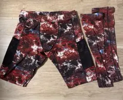 エルドレッソ　ランニングタイツＭ　アームウォーマーＭ　セット売り