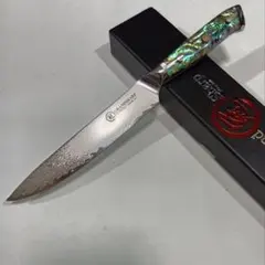 VG10 67層ダマスカス 牛刀 200mm 螺鈿ハンドル シェフナイフ - メルカリ