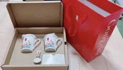 新品未使用品 ゴンチャ 福袋2025年物 花柄マグカップセット