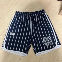 ZUMBA WEAR ストライプ ハーフパンツ 01