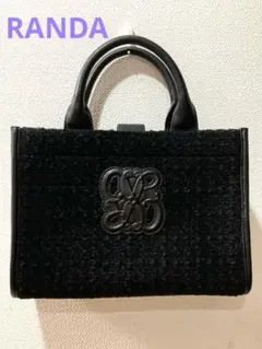 美品♪RANDA♪ブラック　ショルダー　ハンドバッグ　2way