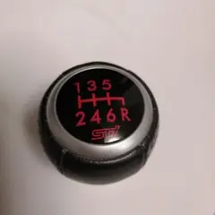 STI 6 SUBARU 速マニュアル シフトノブ パンチングレザー - メルカリ