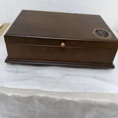 ☆美品☆ OMEGA オメガ 木製ボックス ウッドケース 高級 プッシュ