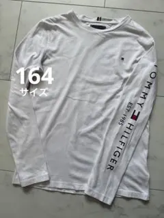 ★トミーヒルフィガー　ロンT 164サイズ　白
