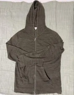 オリーブグリーン フルジップフーディ