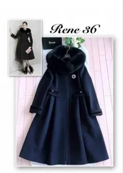 FOXEY ファー付きジャケット 42 ブラック FOXEY ファー付きジャケット 42 ブラック FOXEY ファー付き