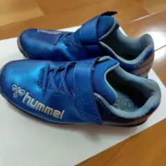 hummel サッカーシューズ ブルーのサムネイル